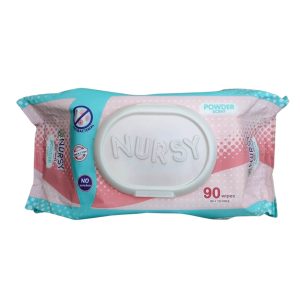Nursy Baby Wipes Powder Scent 90's
